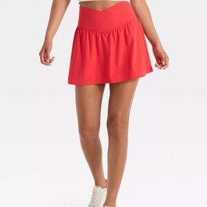 NWT JoyLab High-Rise Crossover Waistband Skort